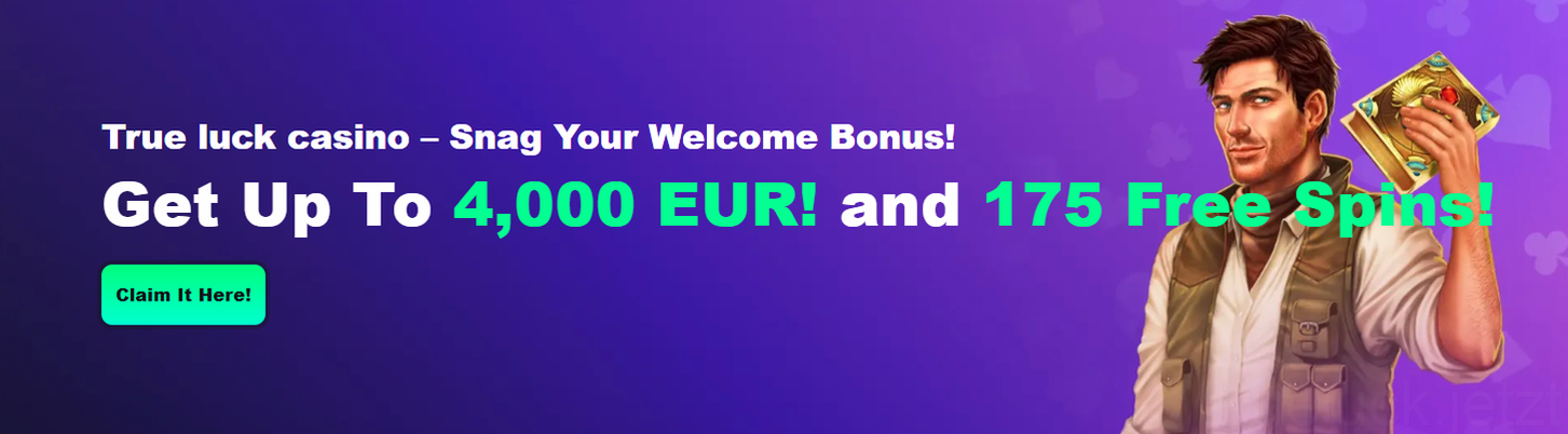 TrueLuck Casino Willkommensbonus